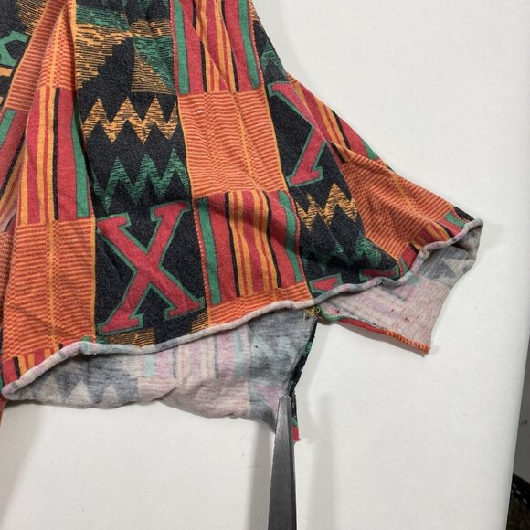 Vintage 90’s Malcolm X Rap T-Shirt 2 Sided Size XL Boxy Kacy Kente Cloth Rare - Picture 8 of 8
